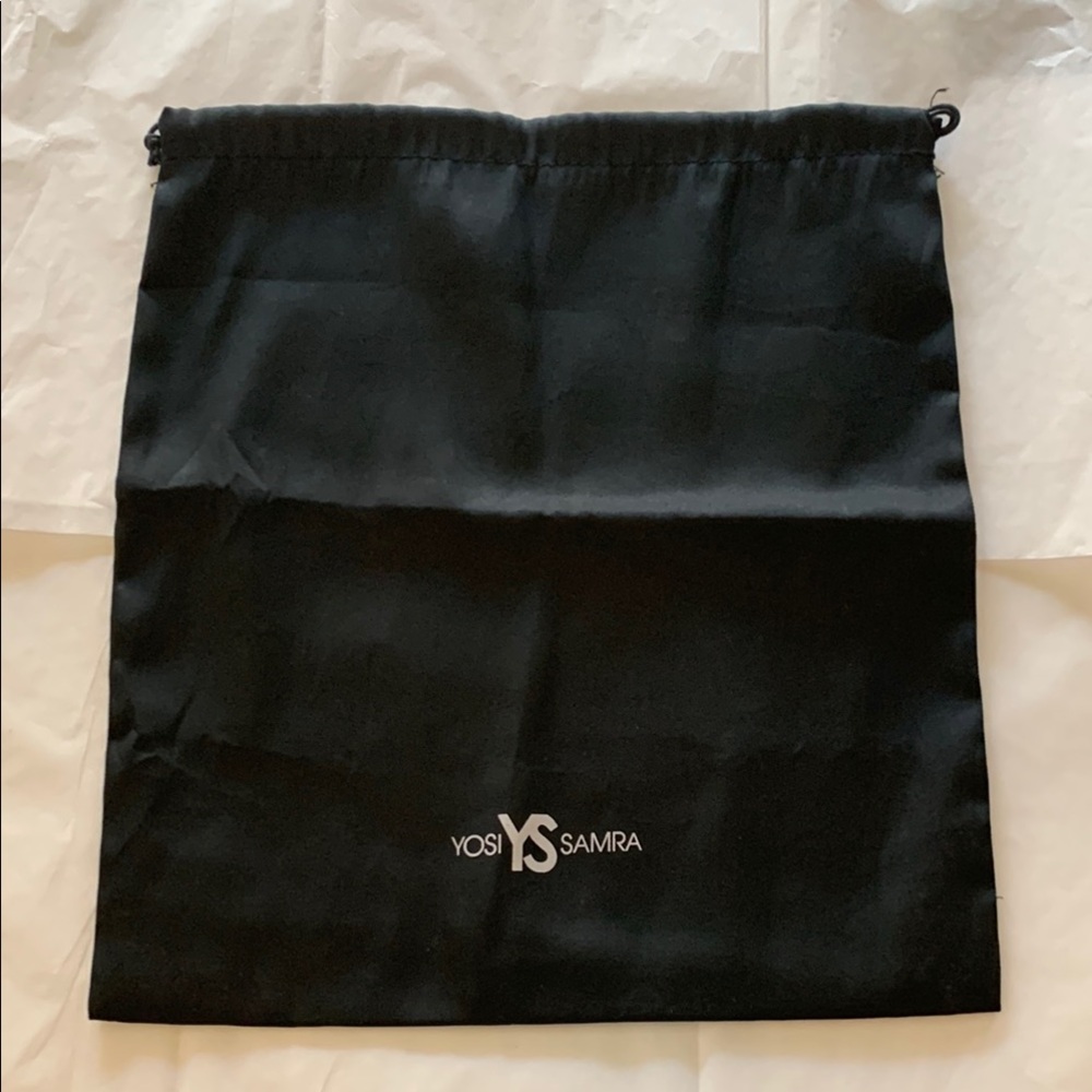 🆕 Yosi Samra Black Drawstring Dust Bag